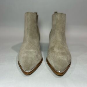Marc Fisher Taupe Heeled Boots